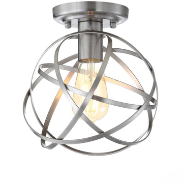Alma 13" Metal LED Flush Mount - JONATHAN Y